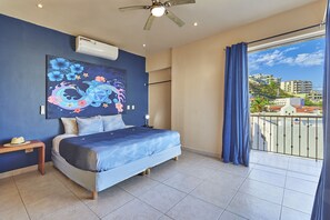 3 chambres, bureau, accès au Wi-Fi (inclus), literie fournie