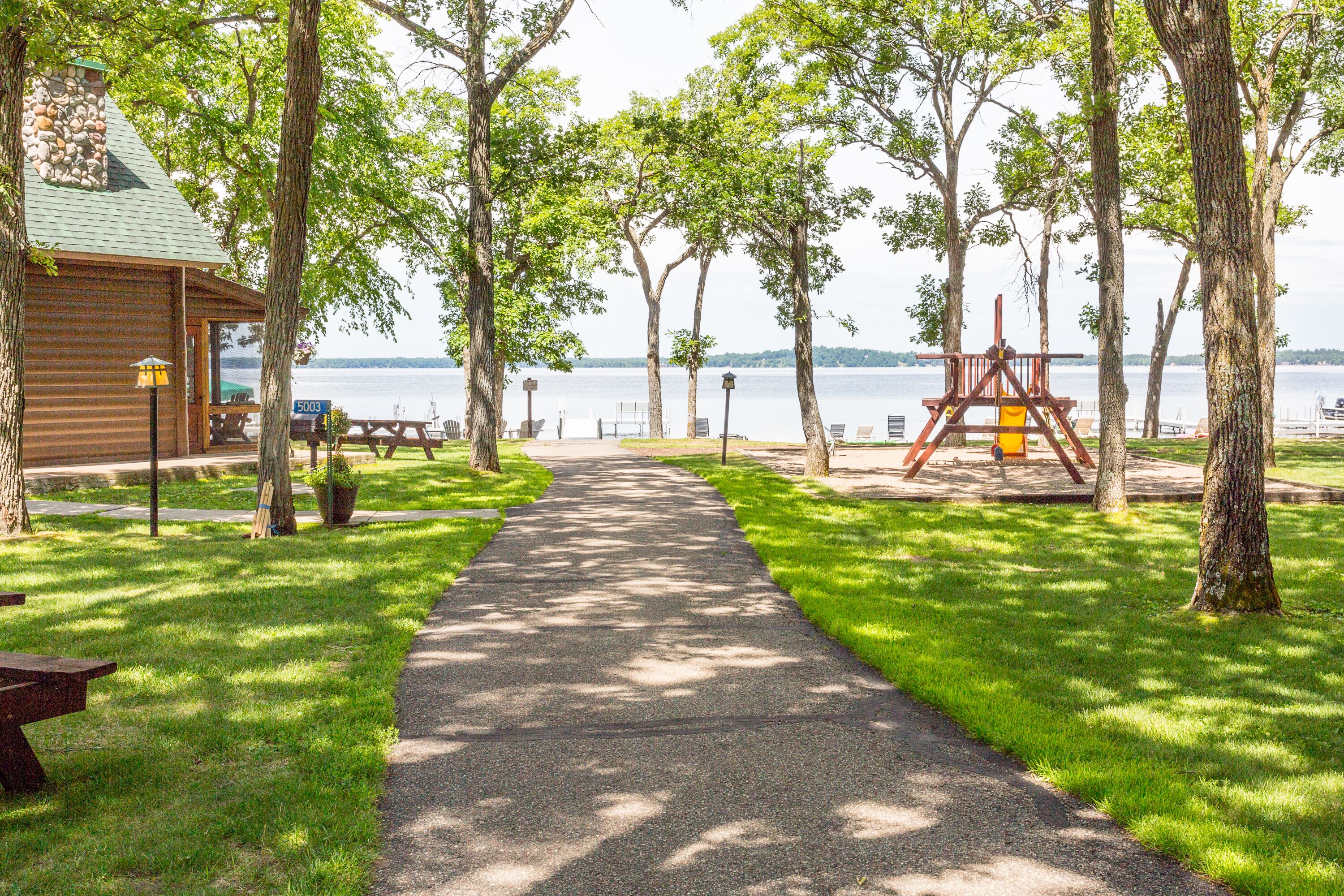 Enceinte de l’hébergement
