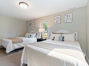 2 多间卧室、WiFi、床单