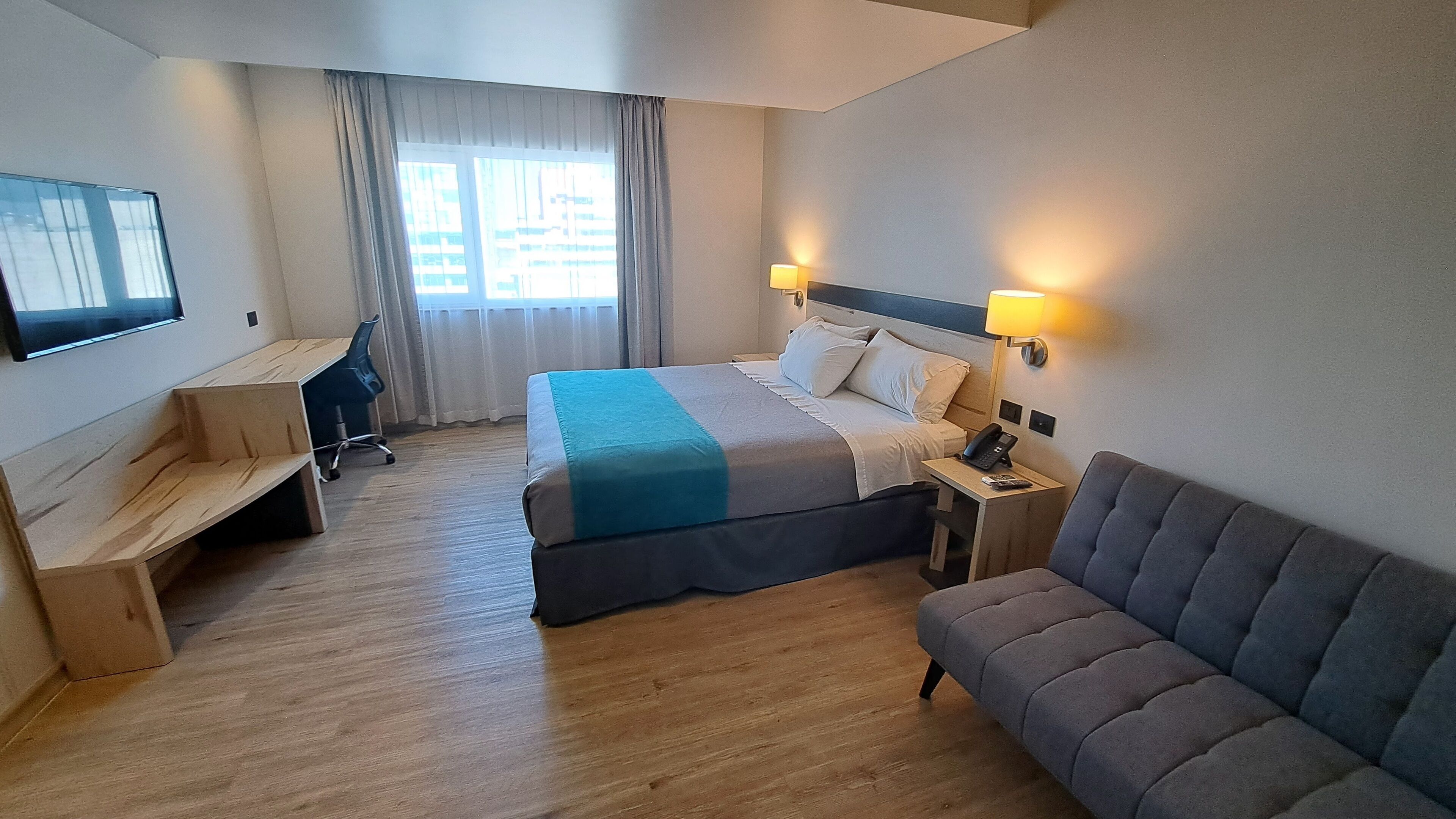 standard apartment | minibar, in-room safe, desk, blackout curtains