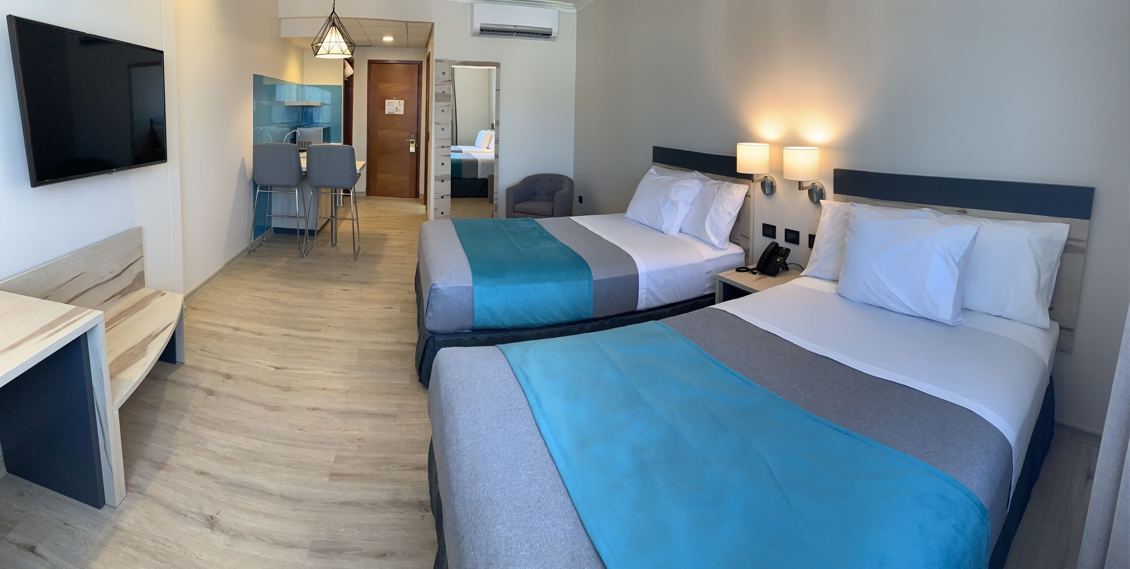 superior apartment | minibar, in-room safe, desk, blackout curtains