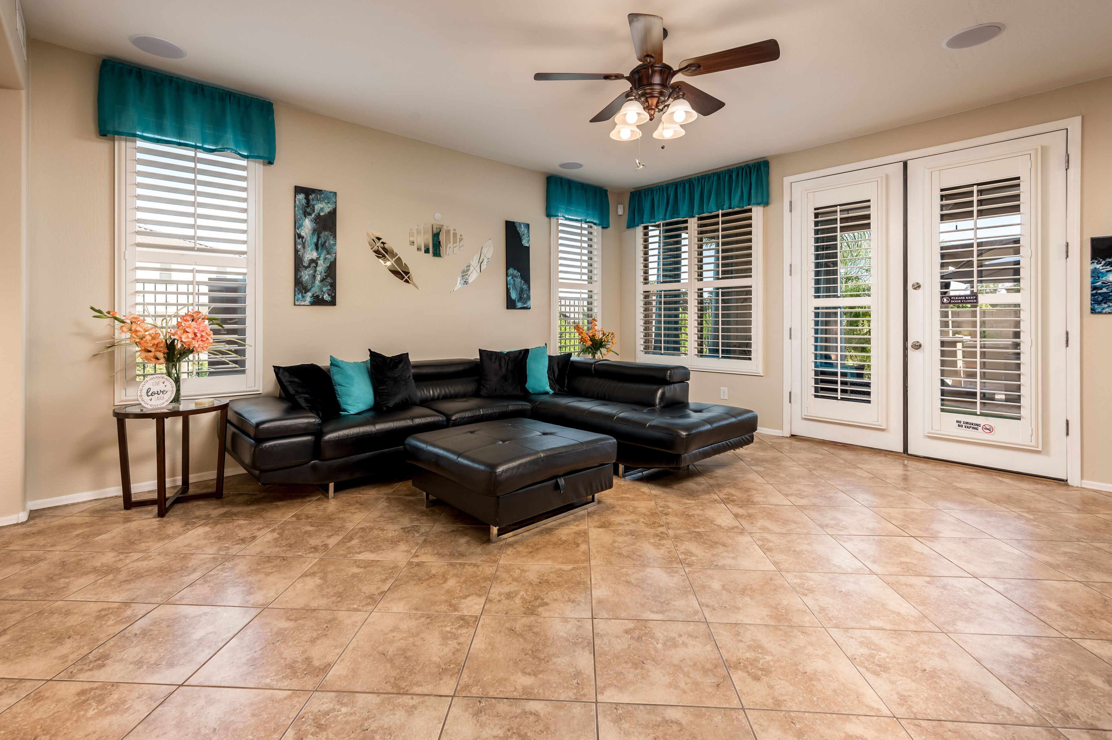 Spacious, family-friendly getaway w/ a private pool, outdoor kitchen, game room