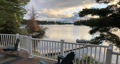 Tranquil, Secluded, Updated Two-Acre Wellesley Island Waterfront, Drive-To Home