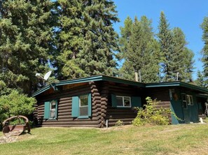 Main cabin - two bedrooms.  Built in the 1953