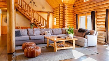 TV, fireplace, video games, stereo