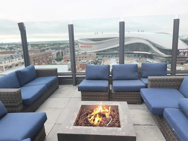 Property grounds - Beautiful 2 bed corporate suite in ❤ of Ice district- Long term stay discounts  (edmonton)
