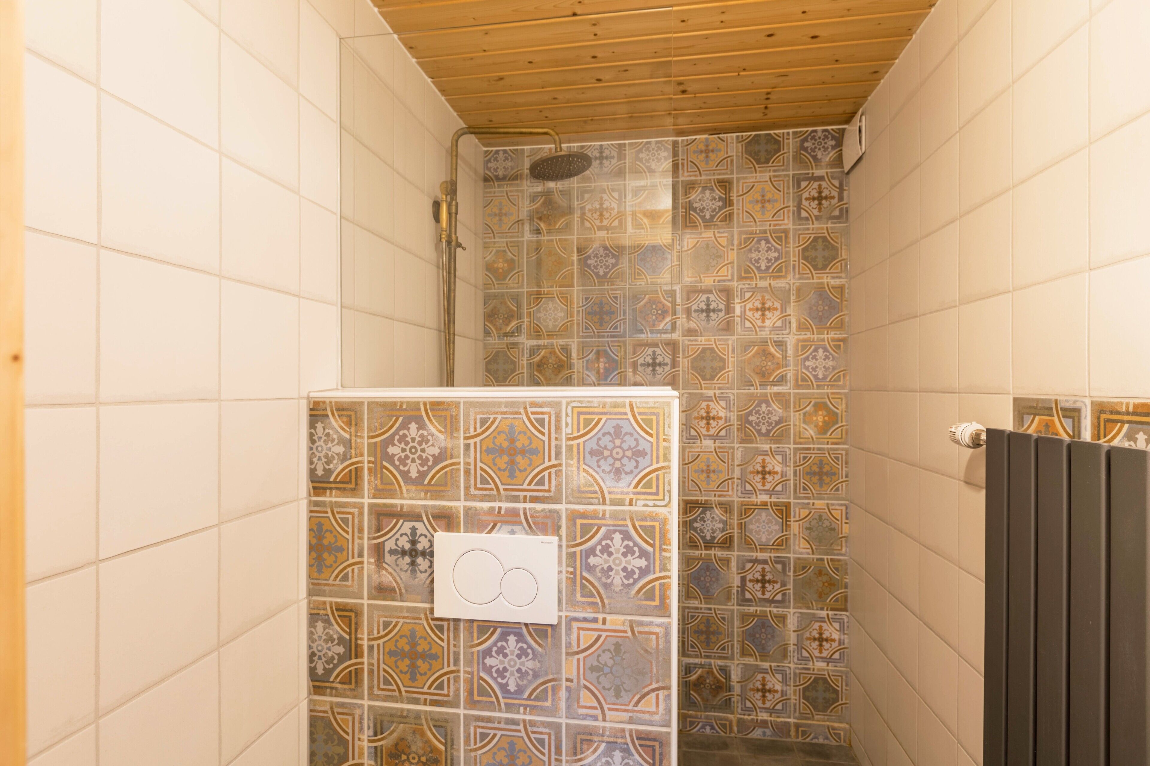 Shower, towels