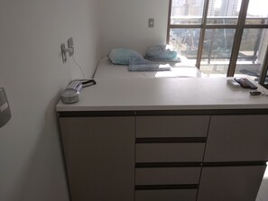 1 chambre, fer et planche à repasser, Wi-Fi, draps fournis