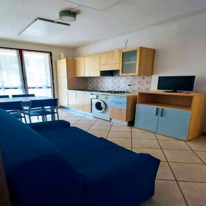 Appartement, 2 chambres, accessible aux personnes à mobilité réduite, fumeur | Restauration