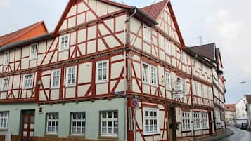 Fassade der Unterkunft