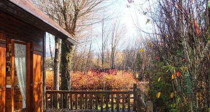 Chalet cosy avec jardin, proche golf de Barcelonnette, pour 8 personnes