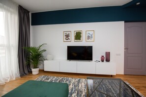 Exclusive Apartment | Living area - Metropole Apartments Royal Ateneum (Bucharest)
