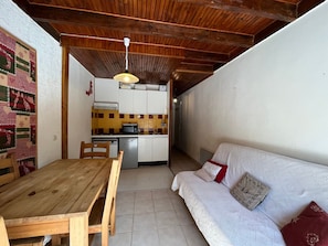 Interior - Cozy chalet-style apartment in Pra-Loup, 4 guests (Pra-Loup)