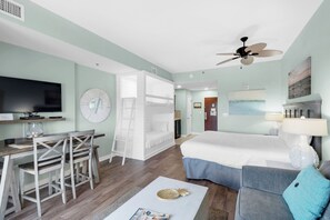 Strykjärn/strykbräda, gratis wi-fi och sängkläder