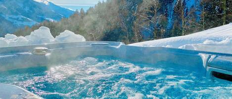 Baignoire à remous extérieure