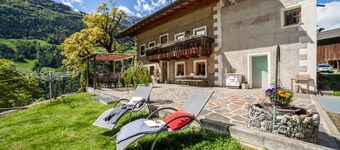 Apartment “Familienwohnung” in “Schildhof Ebion” with Mountain View, Wi-Fi & Garden