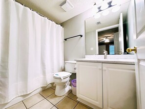 Shower, towels
