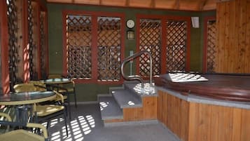 Bain à remous extérieur
