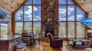 Unclassified image, 5 of 62, button - Campfire Lodge is a beautiful cabin with all the special touches needed to make your stay memorable! (Sevierville)