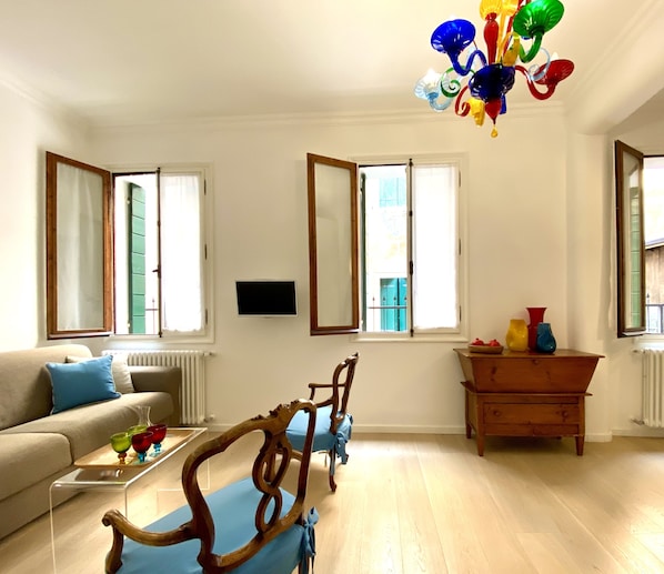 Apartment, 1 Schlafzimmer | Wohnbereich