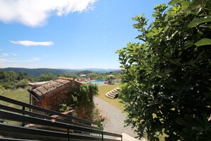 Property grounds - South Ardèche, charming house with swimming pool and magnificent view (Les Salelles)
