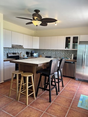 Microwave, oven, stovetop
