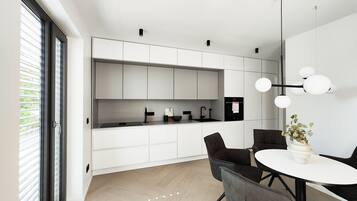 Luxury-Apartment, mit Bad | Gemeinschaftsküche