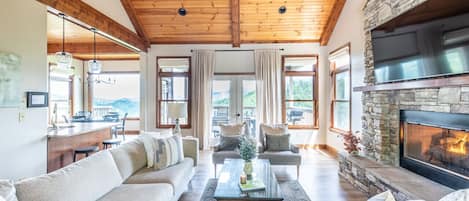 智能電視、壁爐