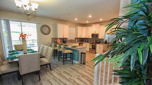 House (1556 Champions Gate) | Private kitchen | Coffee/tea maker, fridge, microwave, stovetop - Champions Gate by PRP (Davenport)