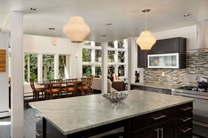 House (West End Contemporary) | Private kitchen | Fridge, microwave, dishwasher, coffee/tea maker