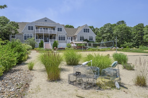NEW!! Cape Cod Estate with Access to Private Sandy Beach and Dock!