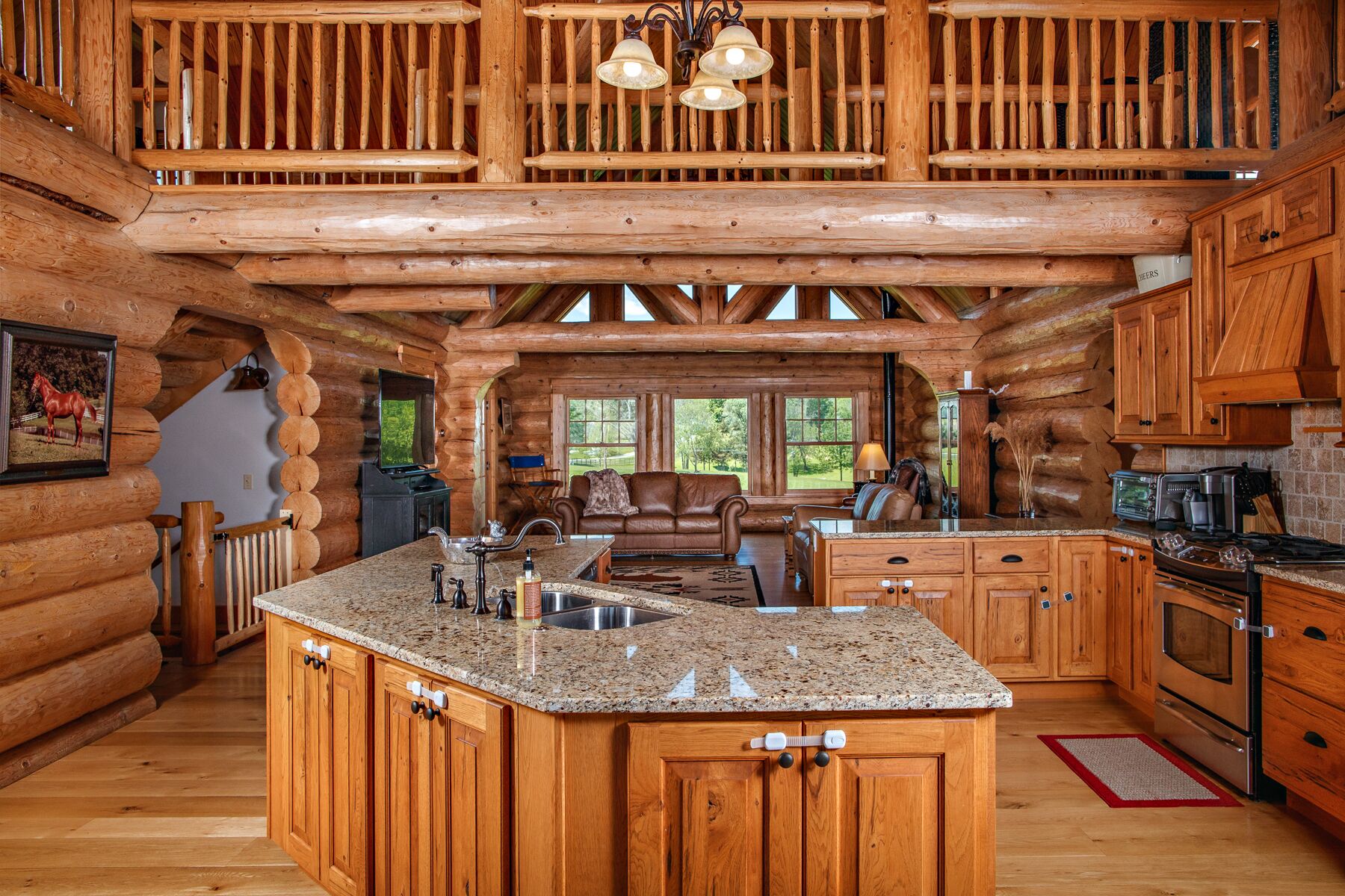 Beautiful Horse Farm