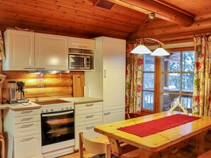 Fridge, microwave, dishwasher, highchair