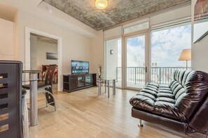 TV, Netflix, streaming services - 2BR Apartment near Convention Center - No Balcony by RedAwning (Charlotte)