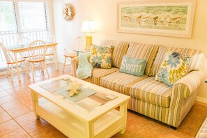 Condo, 1 Bedroom | Living room - St Pete Beach Intercoastal Views, Pool, Wifi 8921 (St. Pete Beach)