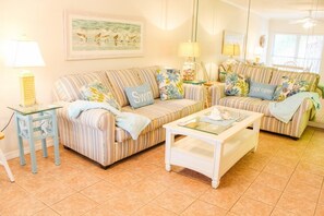 Condo, 1 Bedroom | Living room - St Pete Beach Intercoastal Views, Pool, Wifi 8921 (St. Pete Beach)