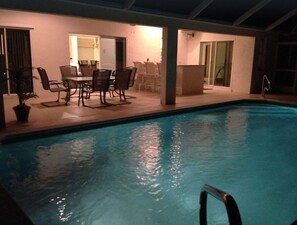 Una piscina climatizada