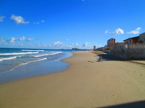 Accommodatie ligt op het strand