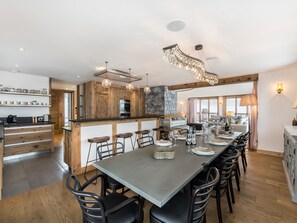 Dining - Luxury chalet with sauna in Courchevel (Courchevel 1650)