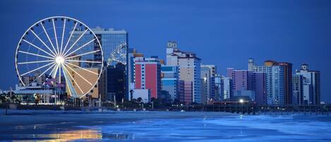 Beach nearby, motor boating, fishing