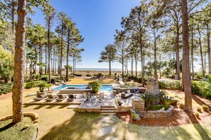 Outdoor pool, a heated pool - 18 Bald Eagle (Hilton Head Island)