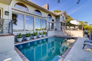 Outdoor pool, a heated pool - 25 Duck Hawk (Hilton Head Island)