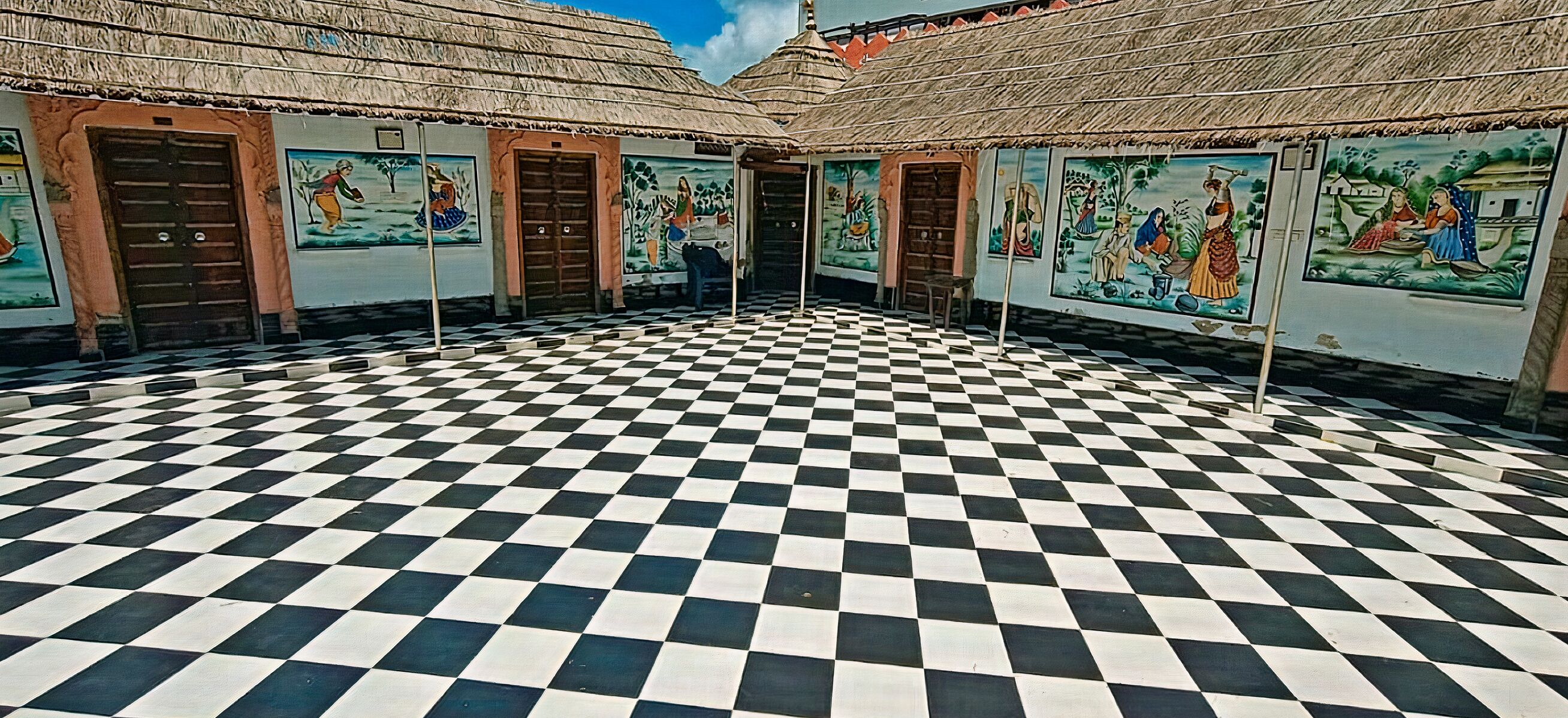 Modern Room at Lush Green Resort Near to Lake and Downtown