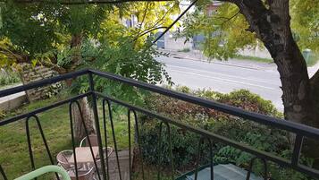 Vue depuis le balcon