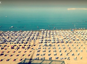 On the beach