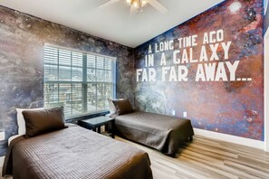 3 bedrooms, desk, travel crib, free WiFi