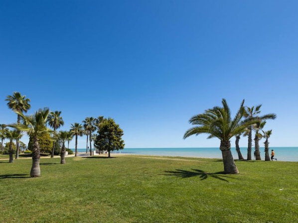 Beach nearby