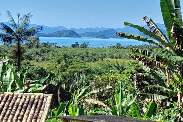 Blick von der Unterkunft