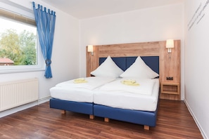 1 habitación y ropa de cama 