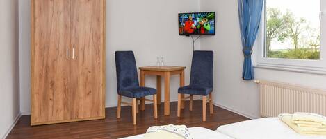 1 quarto, roupa de cama